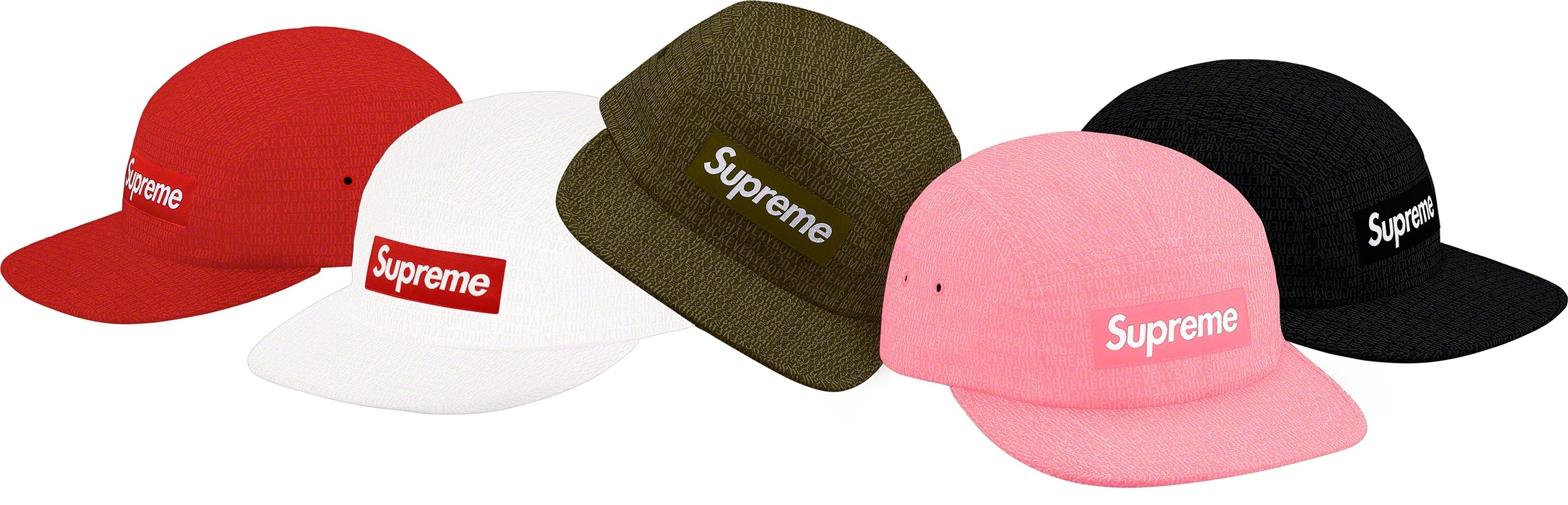 Fuck Everybody Jacquard Camp Cap